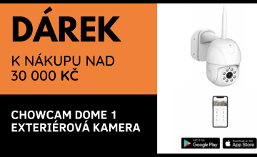 Dárek k nákupu nad 30 000 Kč - ChowCam Dome 1 exteriérová kamera